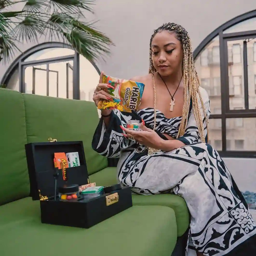 Large bamboo organizer box