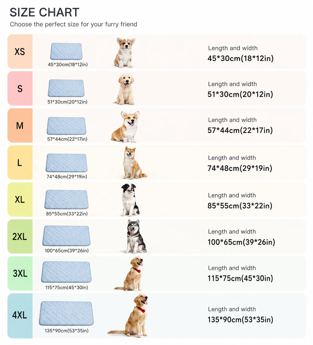 Self-Cooling Pet Mat for Dogs & Cats