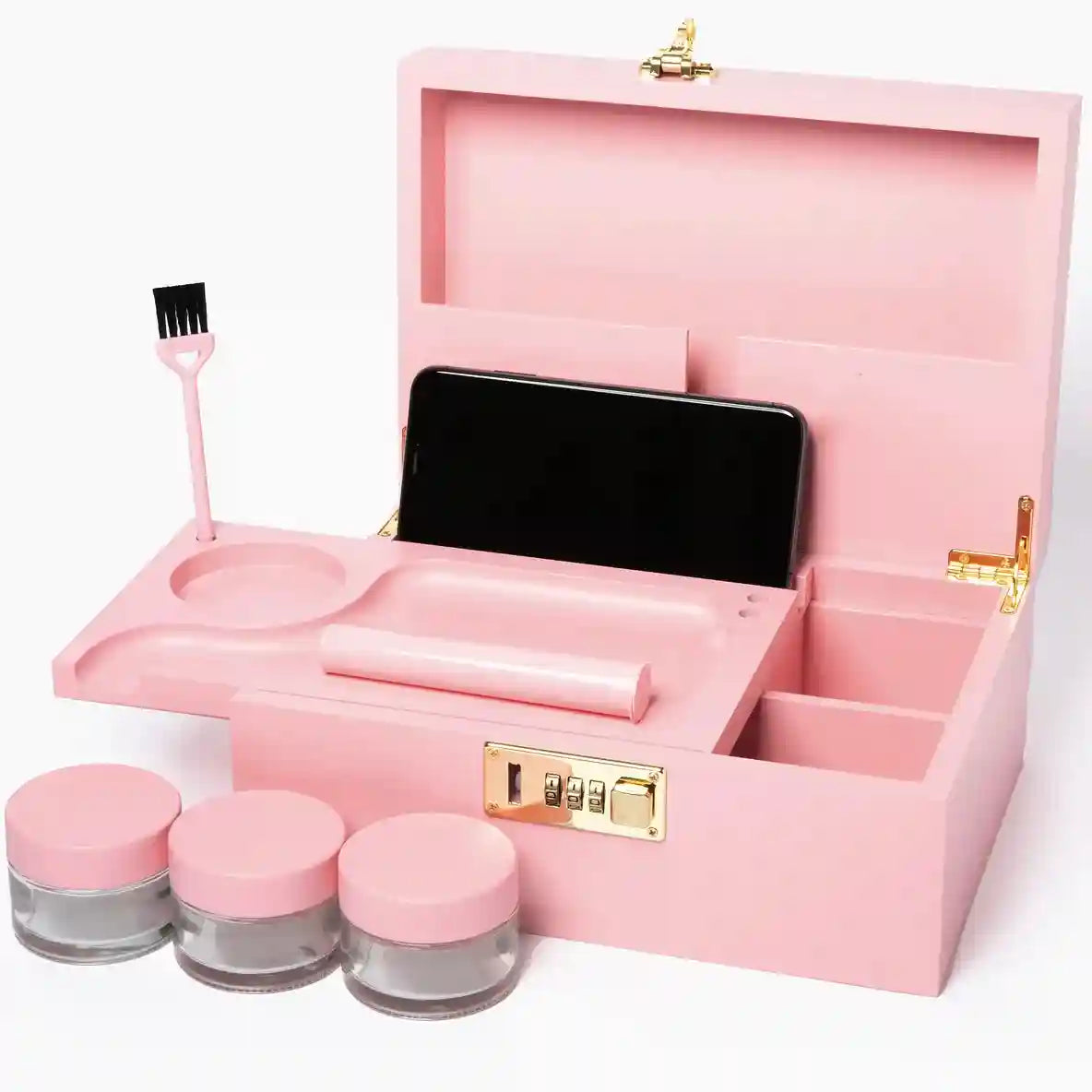 Large bamboo organizer box