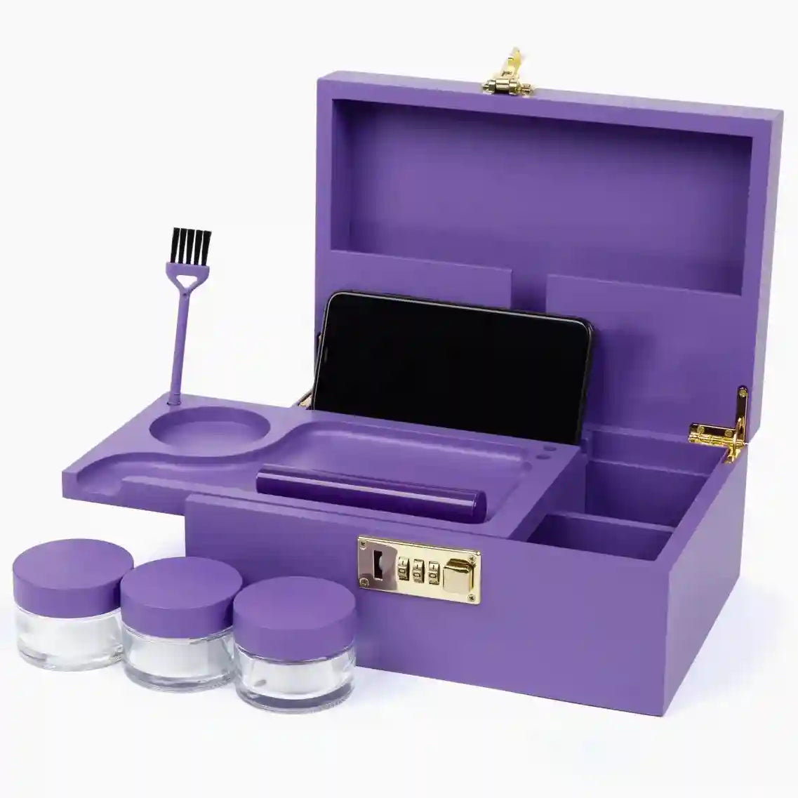 Large bamboo organizer box