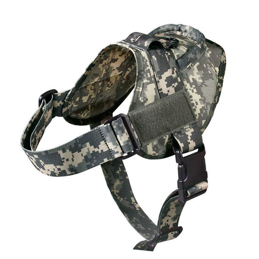 Military Tactical Dog Harness Patrol K9 Working Pet