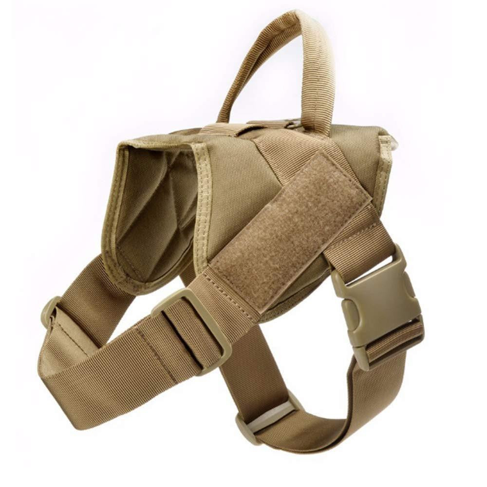 Military Tactical Dog Harness Patrol K9 Working Pet